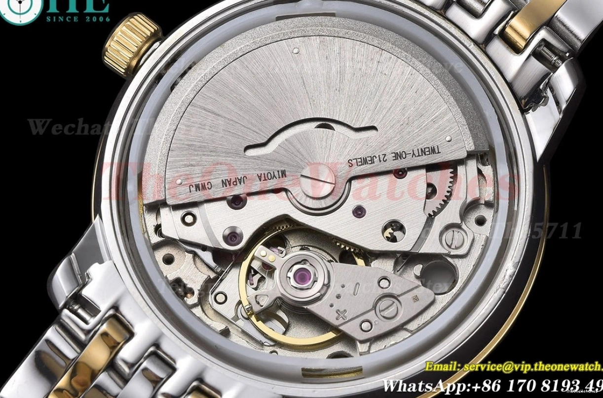 De Dial Ville YG 32.7mm MY8215 Prestige Ladies Gold GDF SS 0228